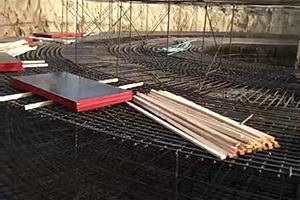 三沙砼烟囱新建施工视频